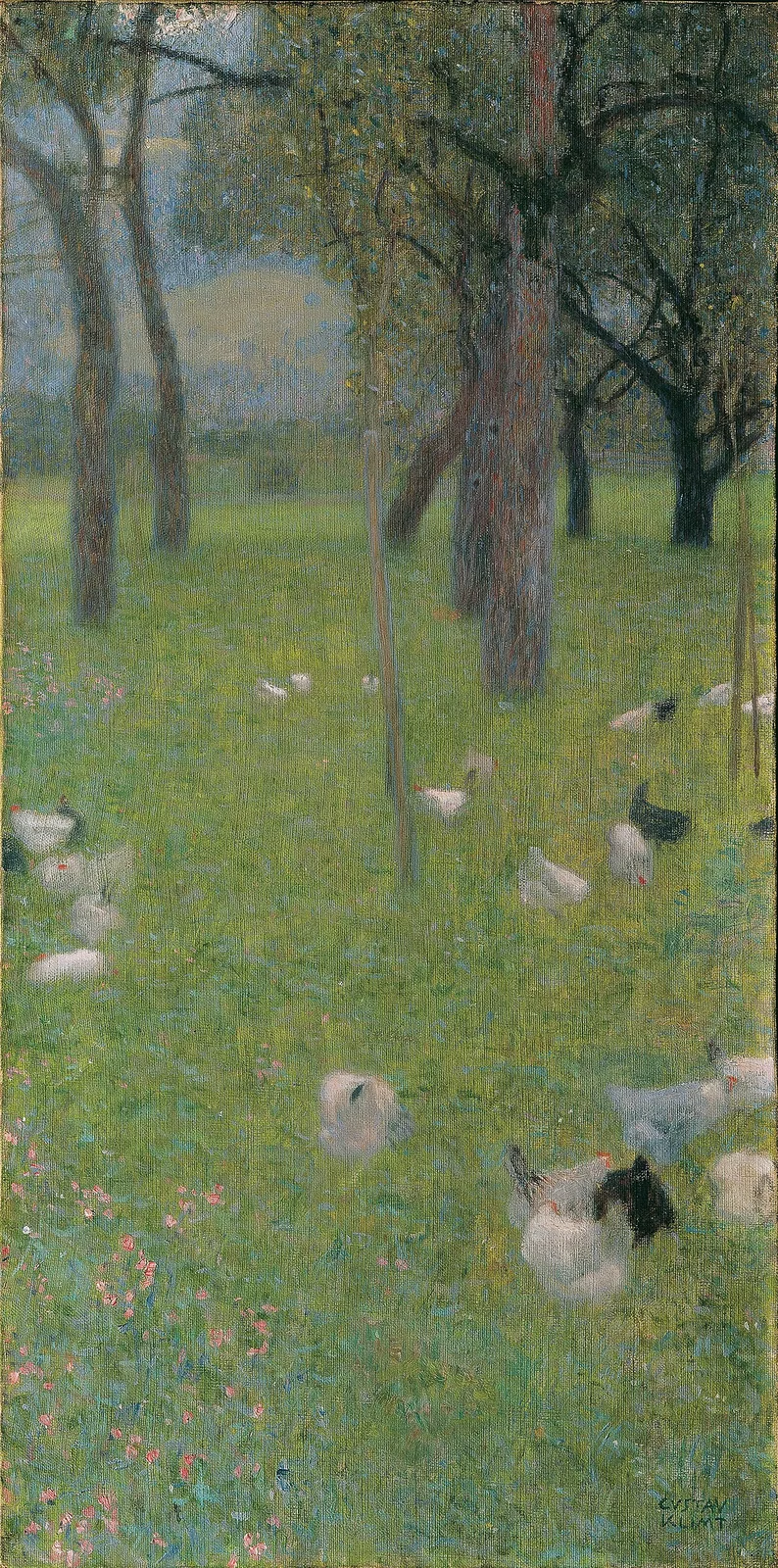 After the Rain by Gustav Klimt, 1898