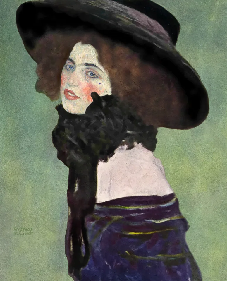 Backfisch (The Young Girl) by Gustav Klimt, c. 1910