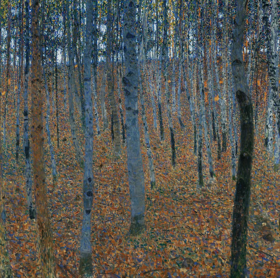 Beech Grove I by Gustav Klimt, 1902