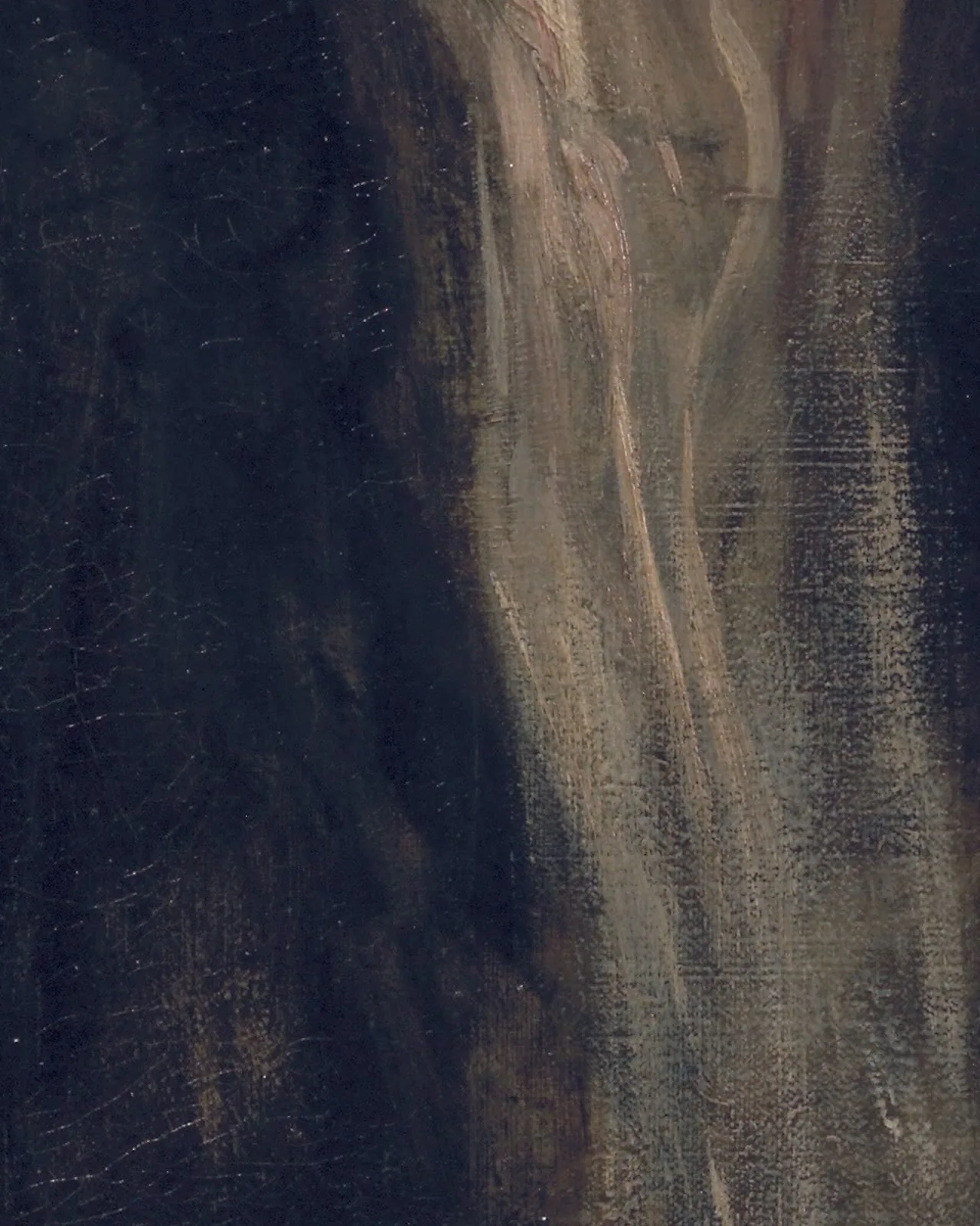 Detail 2 of Blind Man by Gustav Klimt, 1896