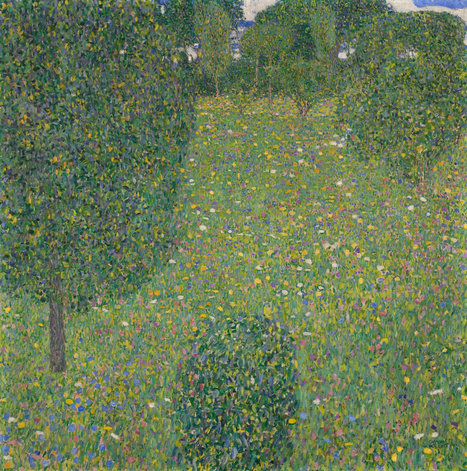 Blooming Meadow by Gustav Klimt, 1908