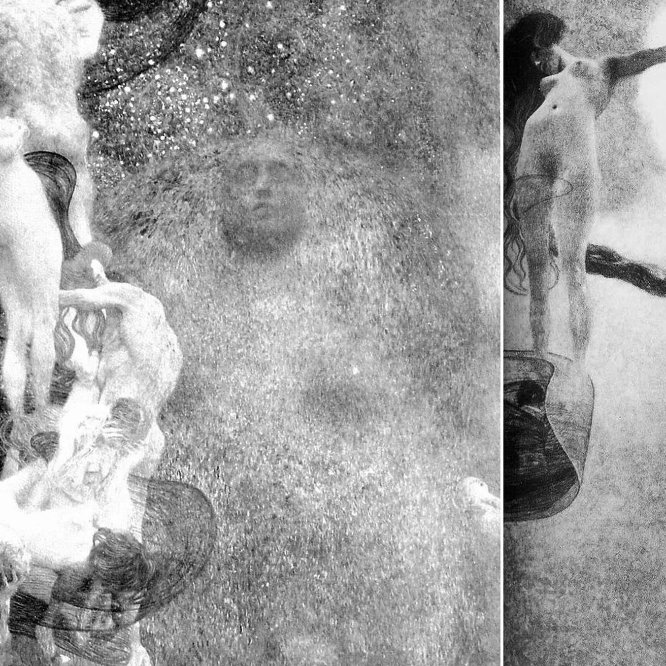 Detail 2 of The Faculty Paintings by Gustav Klimt, 1899–1907