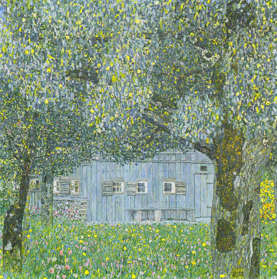 Farmhouse in Buchberg by Gustav Klimt, 1911