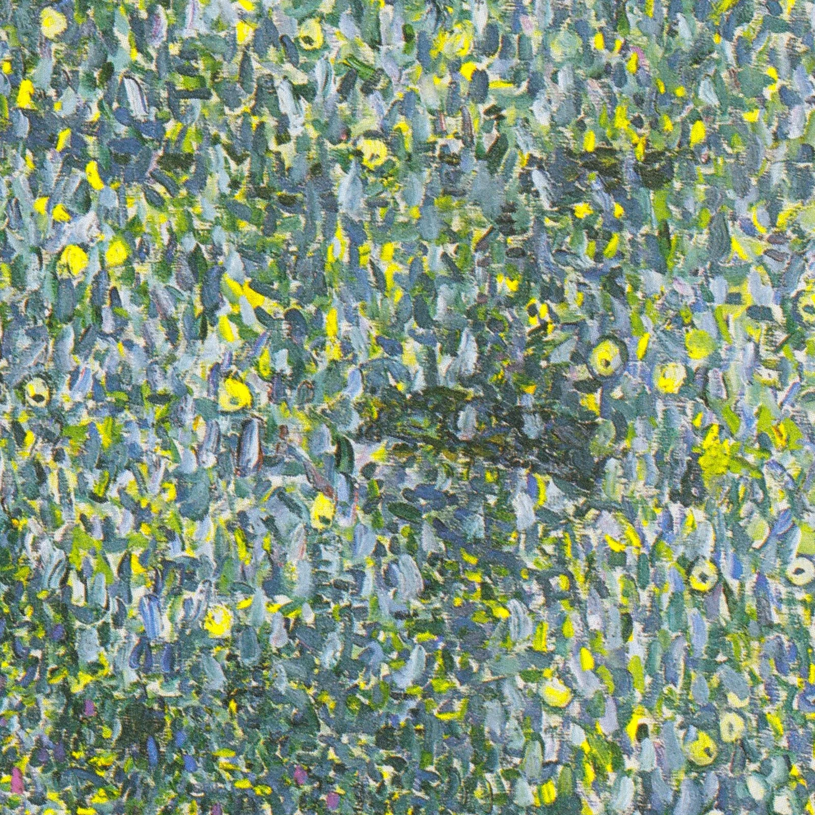 Detail 1 of Farmhouse in Buchberg by Gustav Klimt, 1911