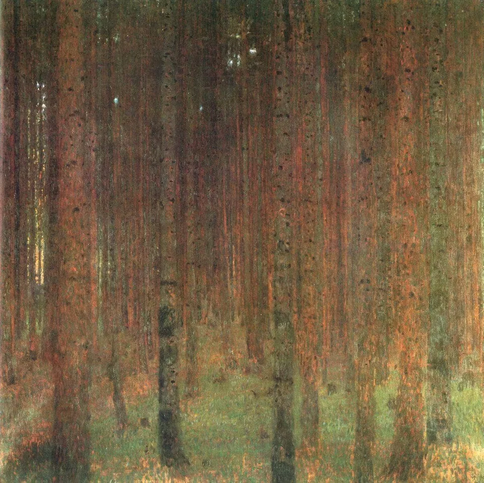Fir Forest II by Gustav Klimt, 1901