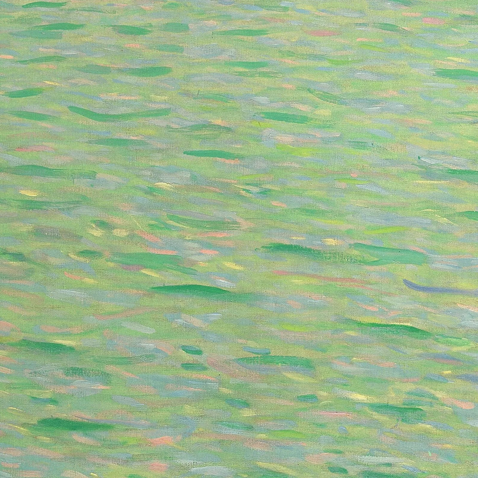 Detail 2 of Island in the Attersee by Gustav Klimt, 1901–1902