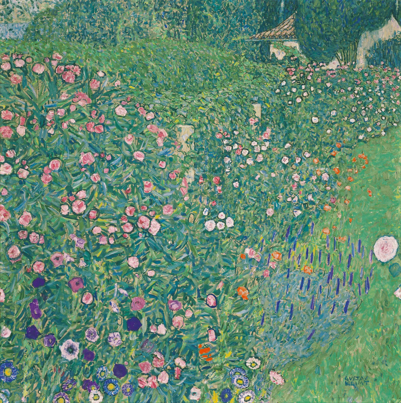 Italian Garden Landscape by Gustav Klimt, 1913