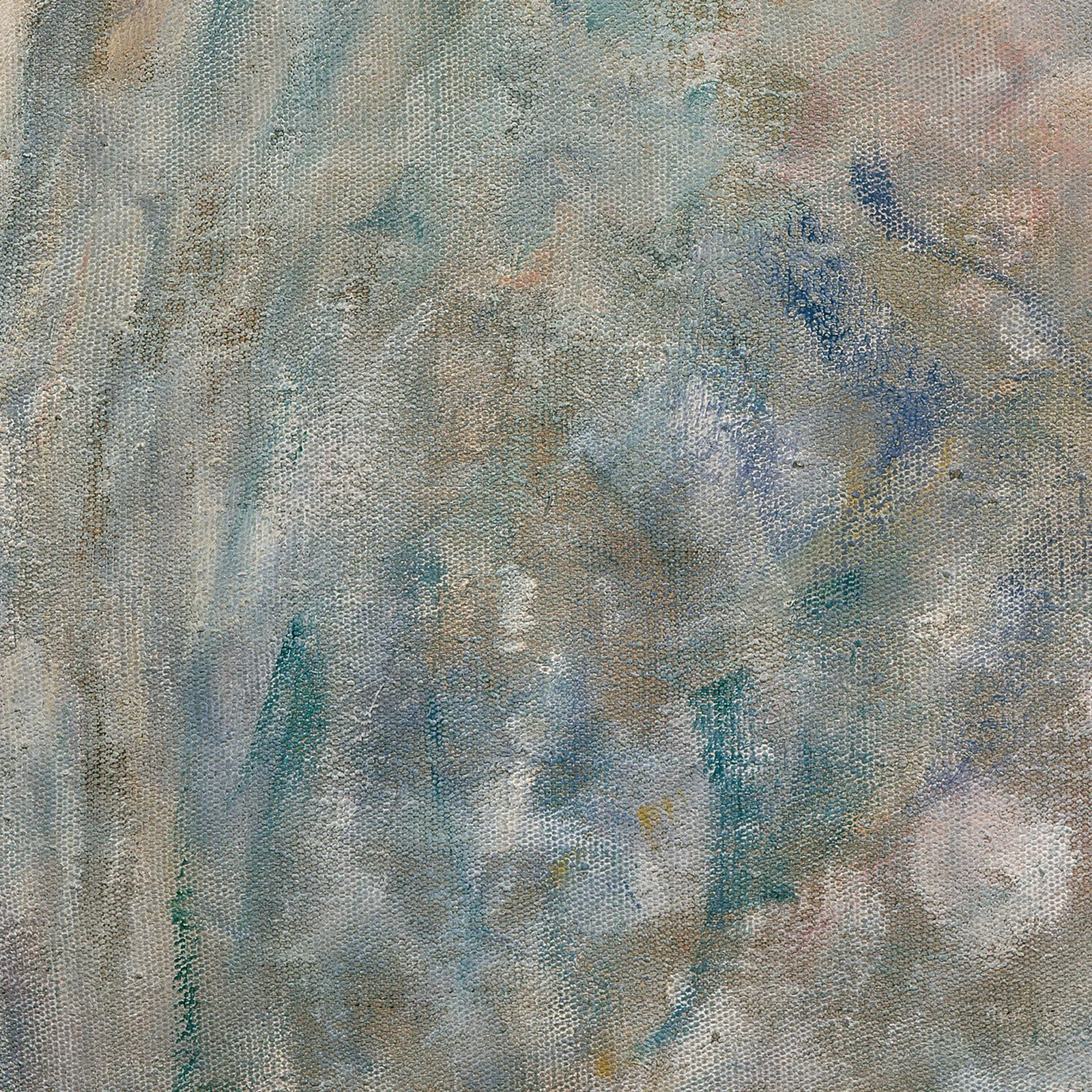 Detail 1 of Lady in White by Gustav Klimt, 1917–1918