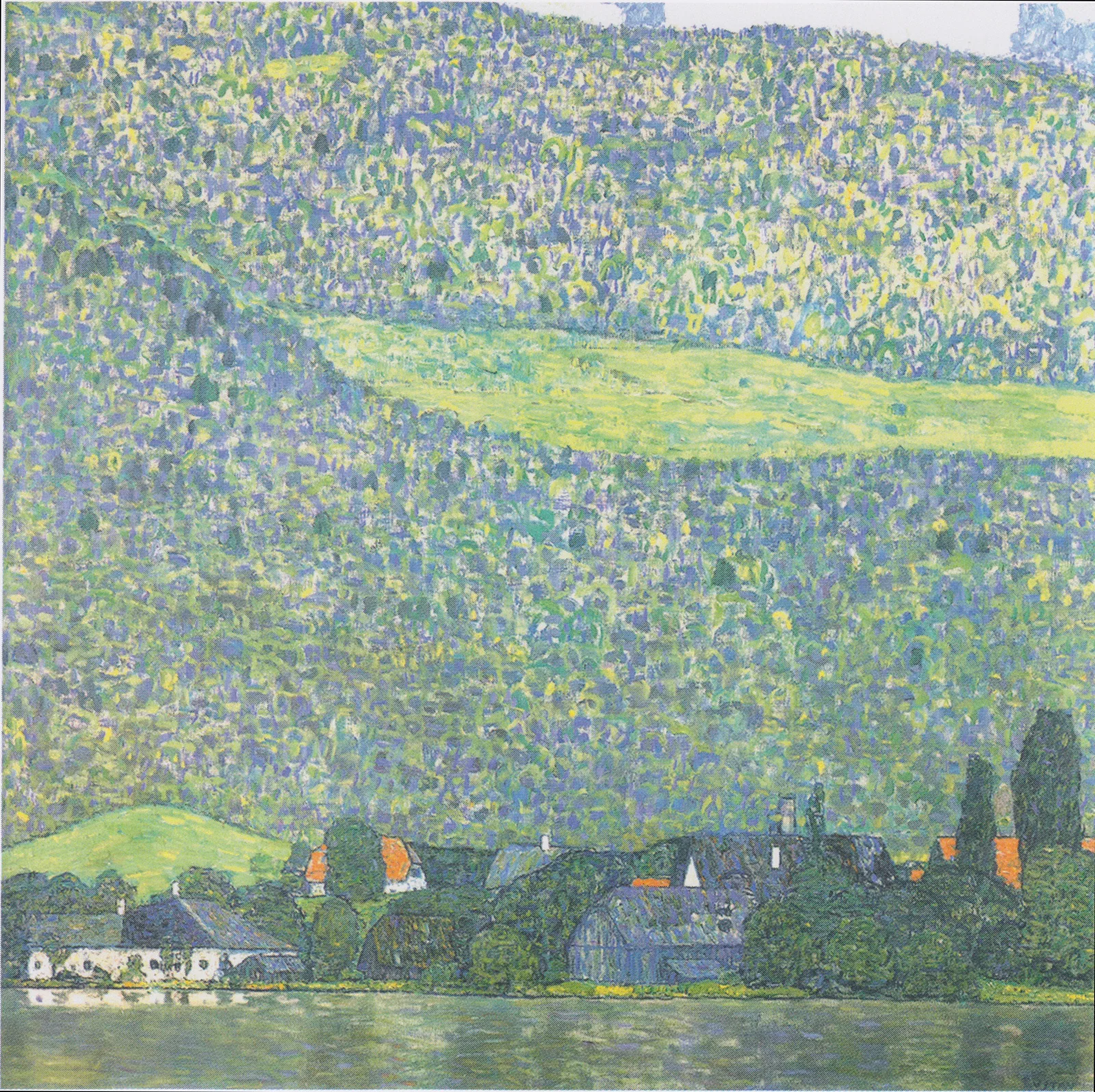 Litzlberg on the Attersee by Gustav Klimt, c. 1914–1915
