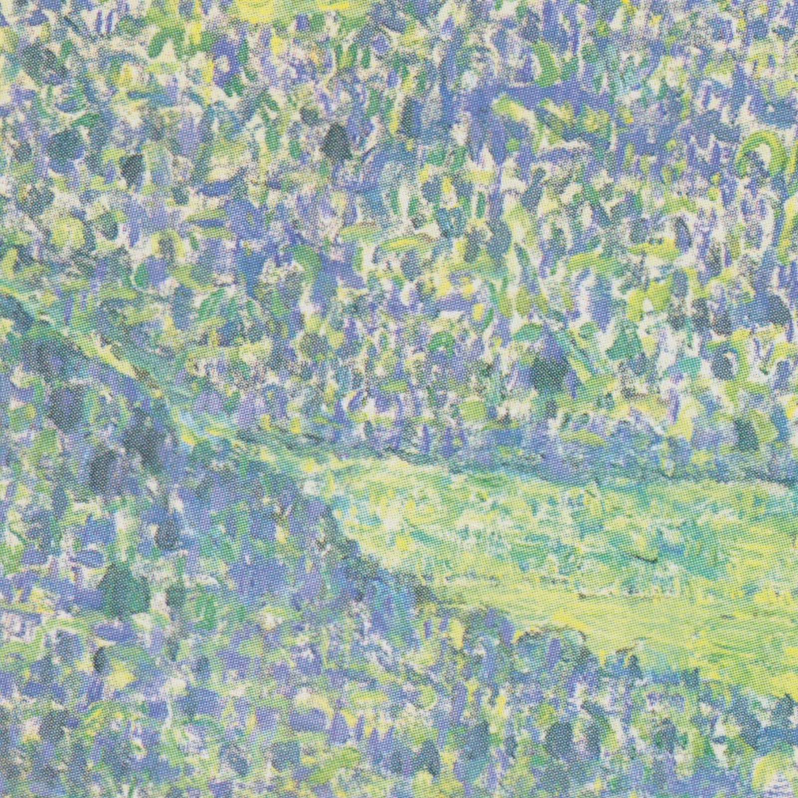 Detail 1 of Litzlberg on the Attersee by Gustav Klimt, c. 1914–1915