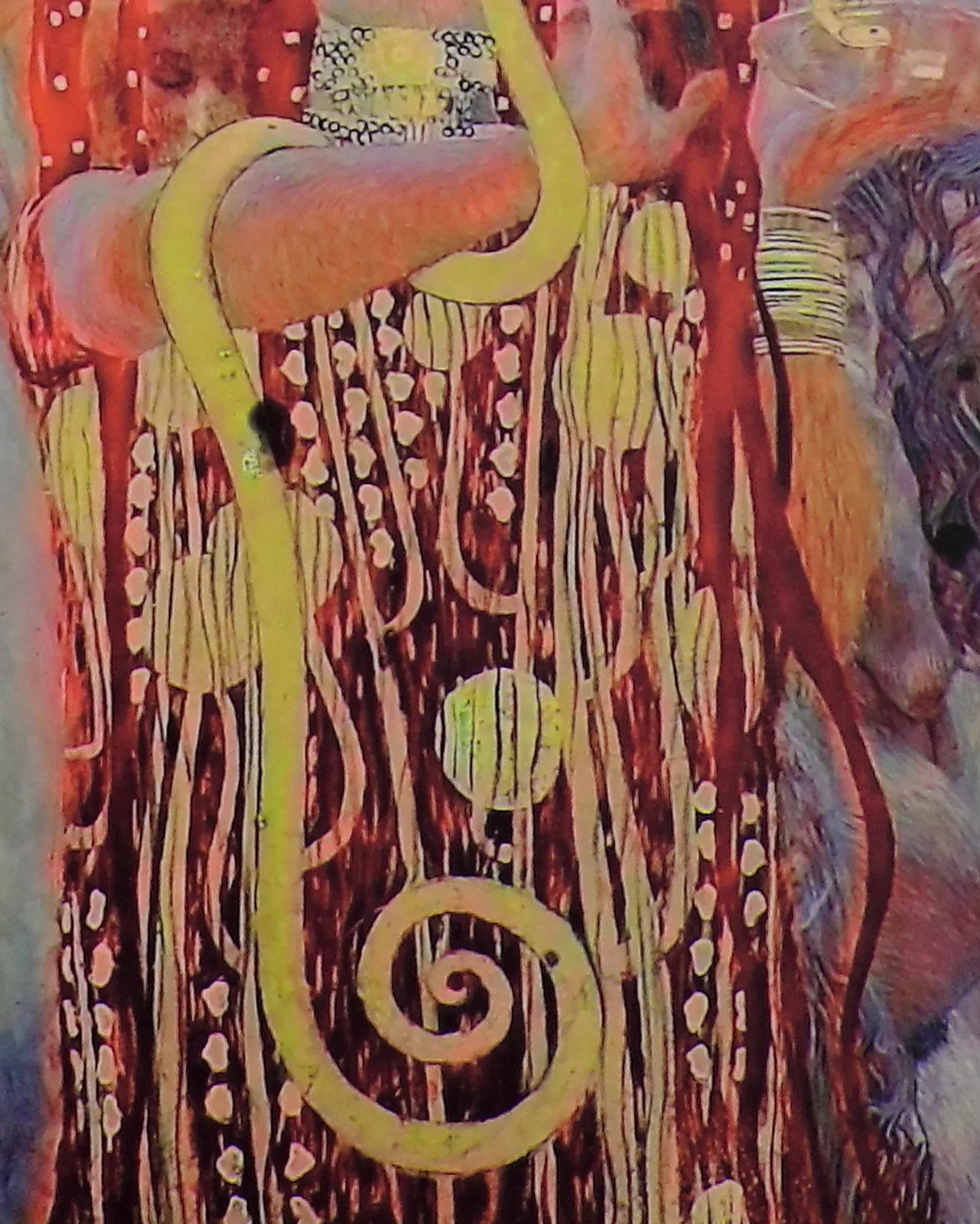 Detail 1 of Medicine by Gustav Klimt, 1900–1907