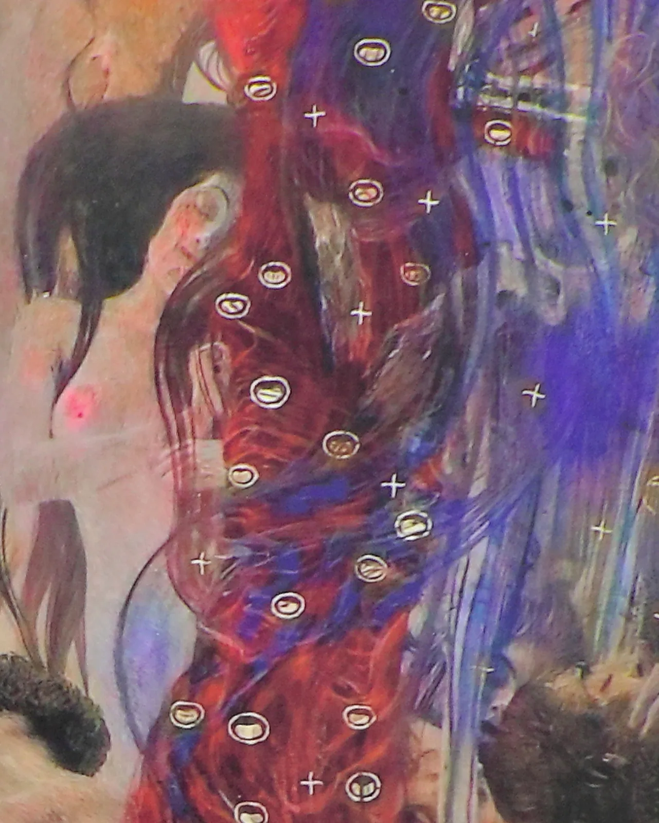 Detail 2 of Medicine by Gustav Klimt, 1900–1907