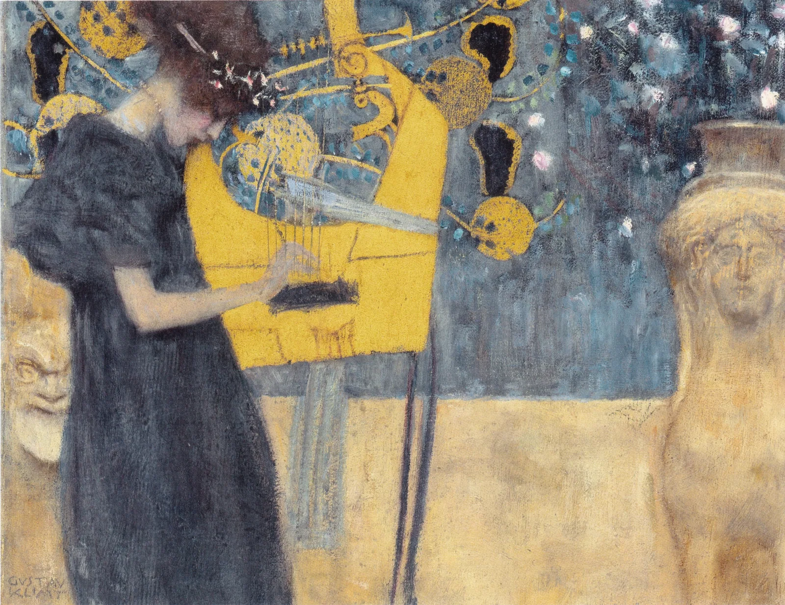 Music I by Gustav Klimt, 1895