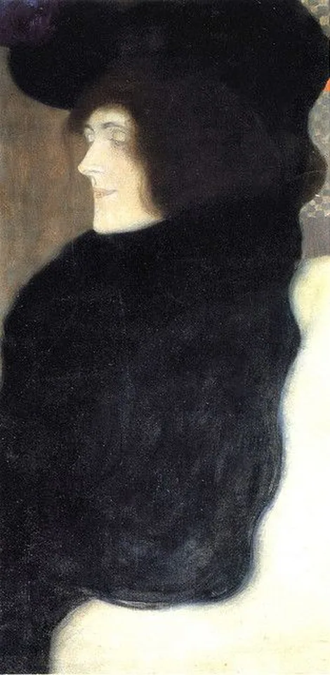 Pale Face by Gustav Klimt, 1903
