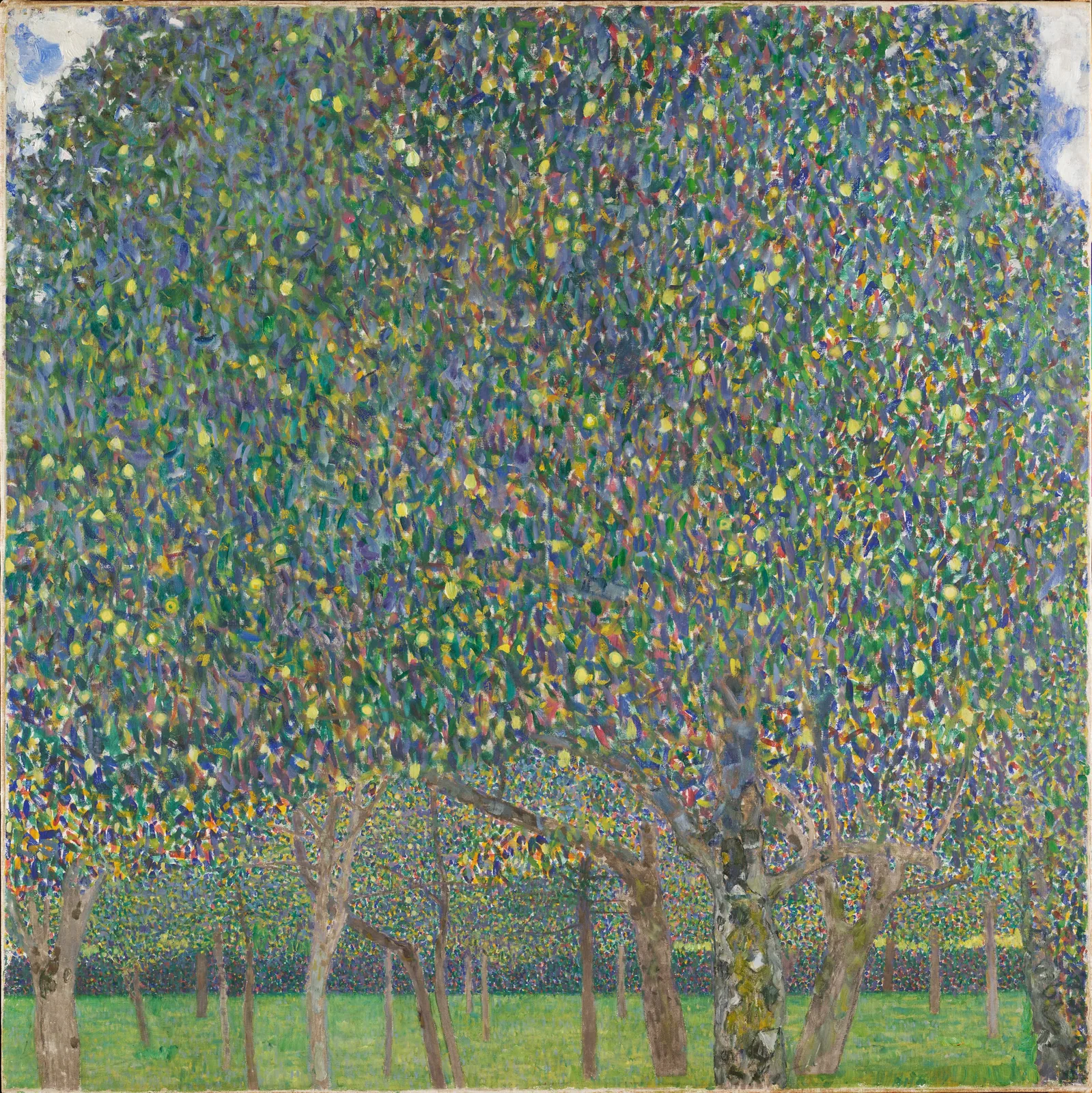 Pear Tree by Gustav Klimt, 1903, reworked 1918