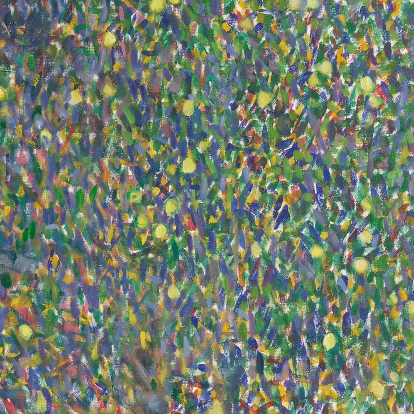 Detail 1 of Pear Tree by Gustav Klimt, 1903, reworked 1918