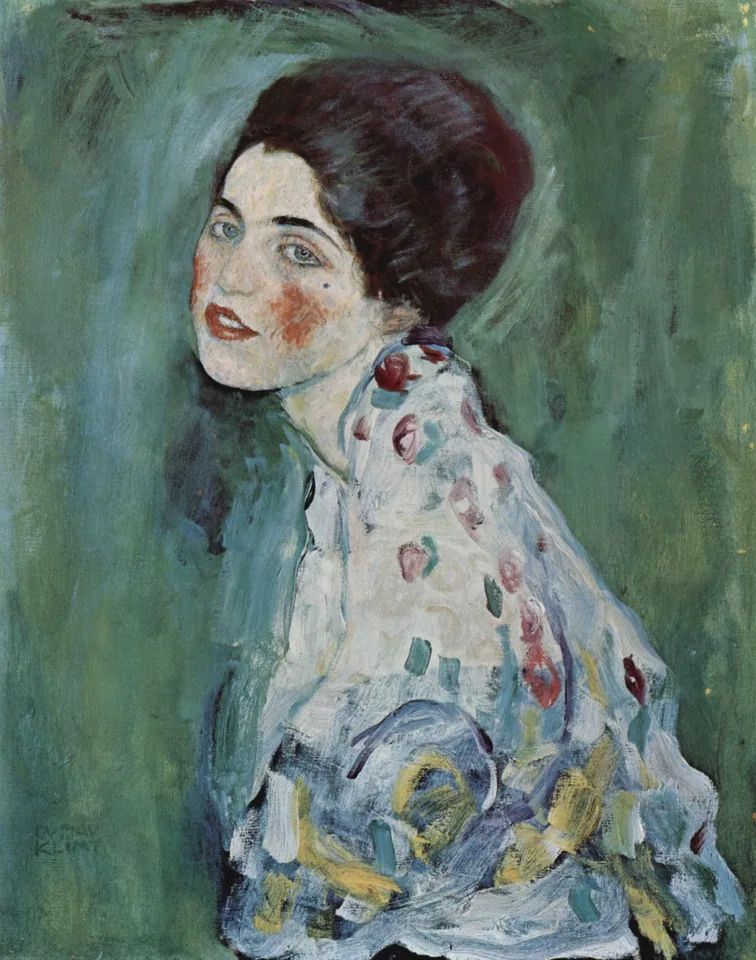 Portrait of a Lady by Gustav Klimt, 1916–1917