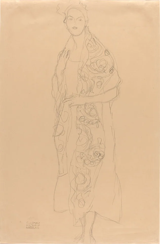 Portrait of a Woman by Gustav Klimt, c. 1910