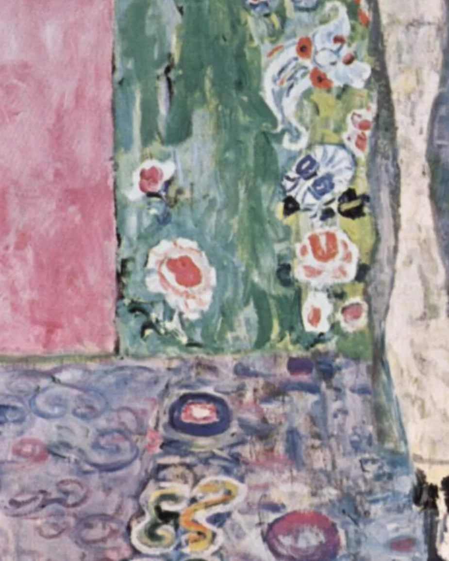 Detail 2 of Portrait of Adele Bloch-Bauer II by Gustav Klimt, 1912