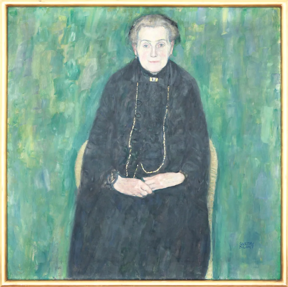 Portrait of Barbara Flöge by Gustav Klimt, 1915