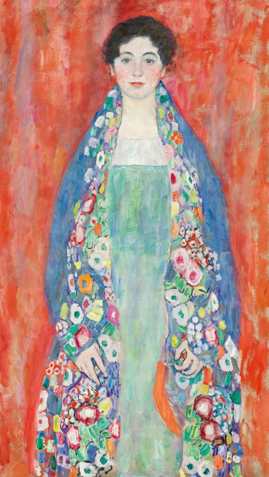 Portrait of Fräulein Lieser by Gustav Klimt, 1917
