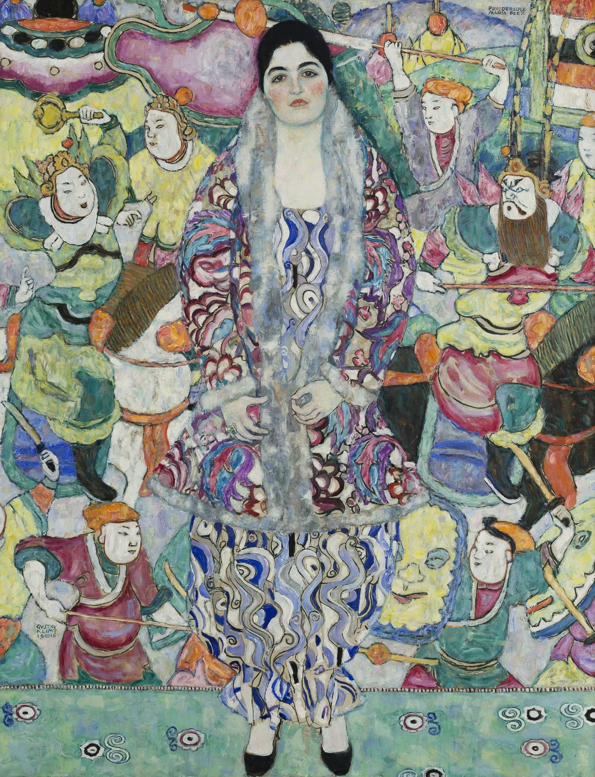 Portrait of Friederike Maria Beer by Gustav Klimt, 1916