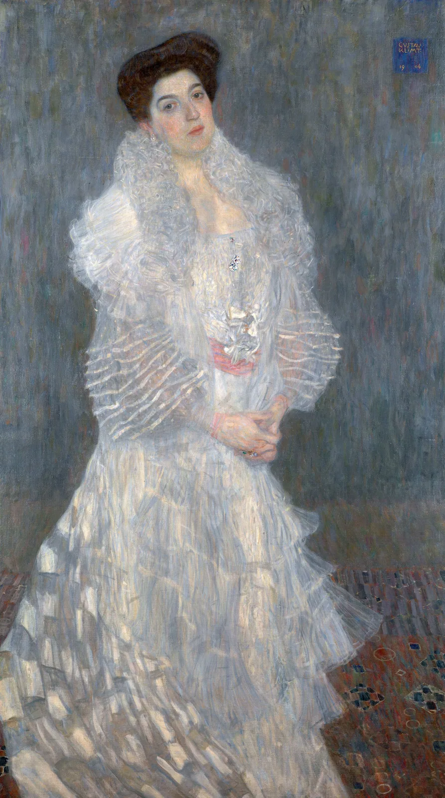 Portrait of Hermine Gallia by Gustav Klimt, 1904