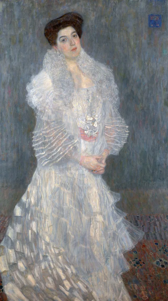 Portrait of Hermine Gallia by Gustav Klimt, 1904
