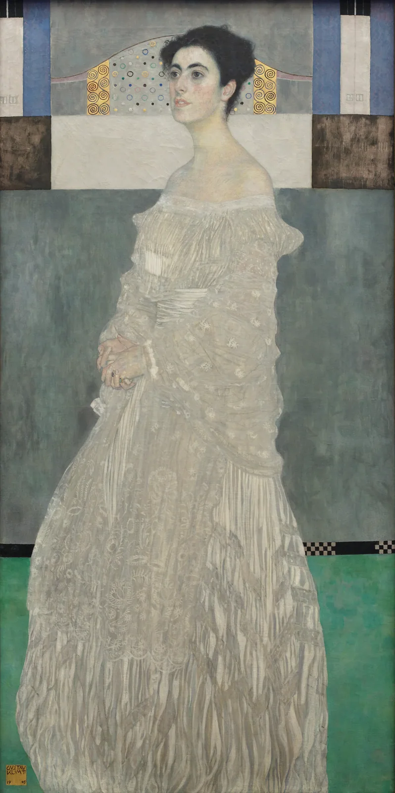 Portrait of Margaret Stonborough-Wittgenstein by Gustav Klimt, 1905