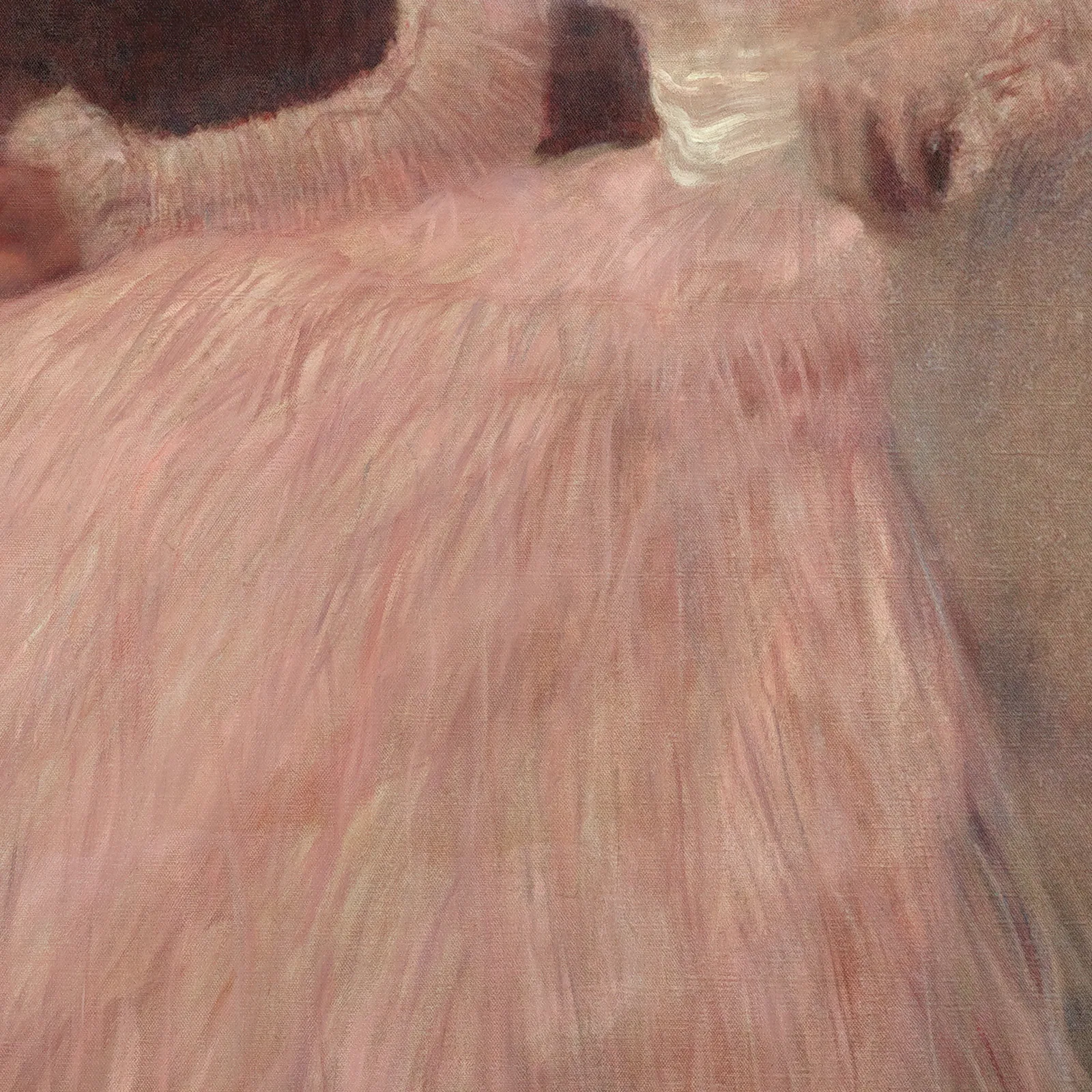 Detail 2 of Portrait of Sonja Knips by Gustav Klimt, 1898