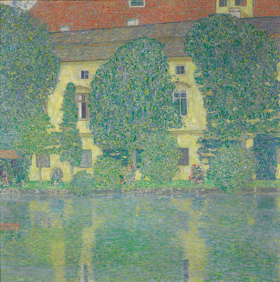 Schloss Kammer on the Attersee III by Gustav Klimt, 1910