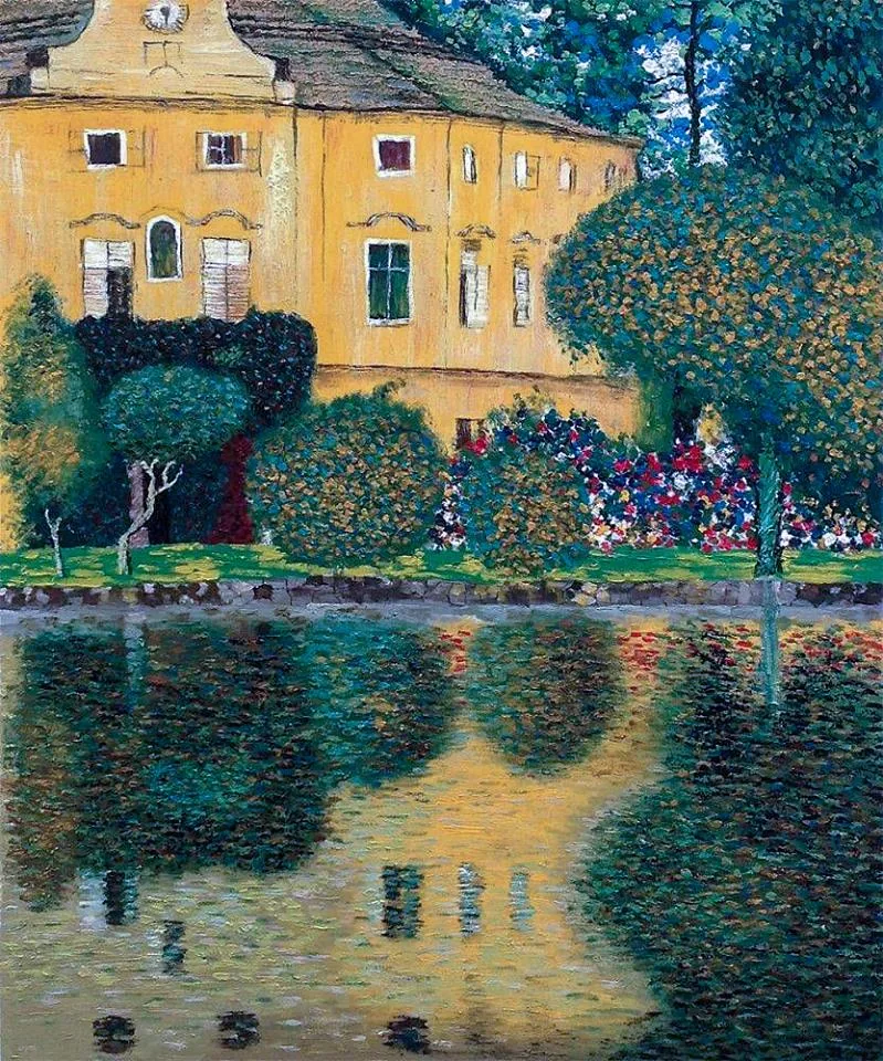 Schloss Kammer on the Attersee IV by Gustav Klimt, 1910