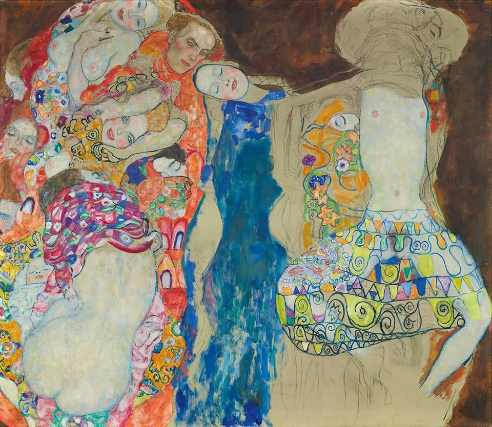 The Bride by Gustav Klimt, 1917–1918