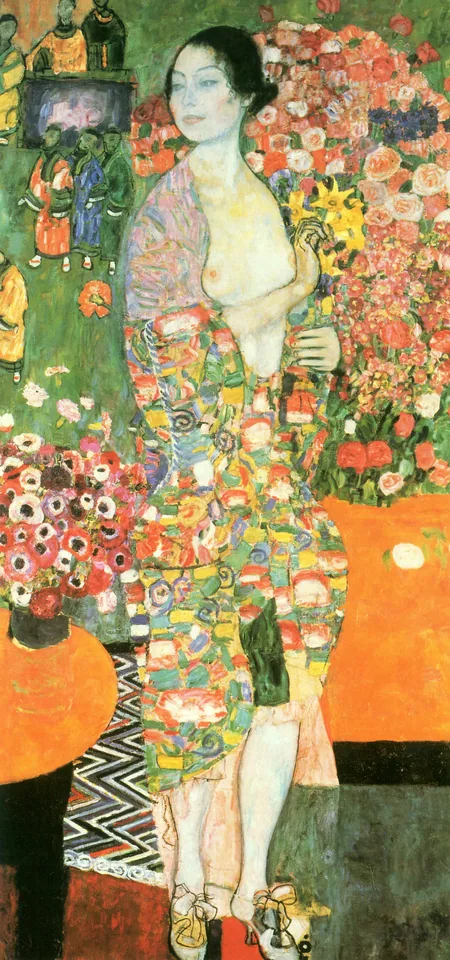 The Dancer by Gustav Klimt, 1916–1918