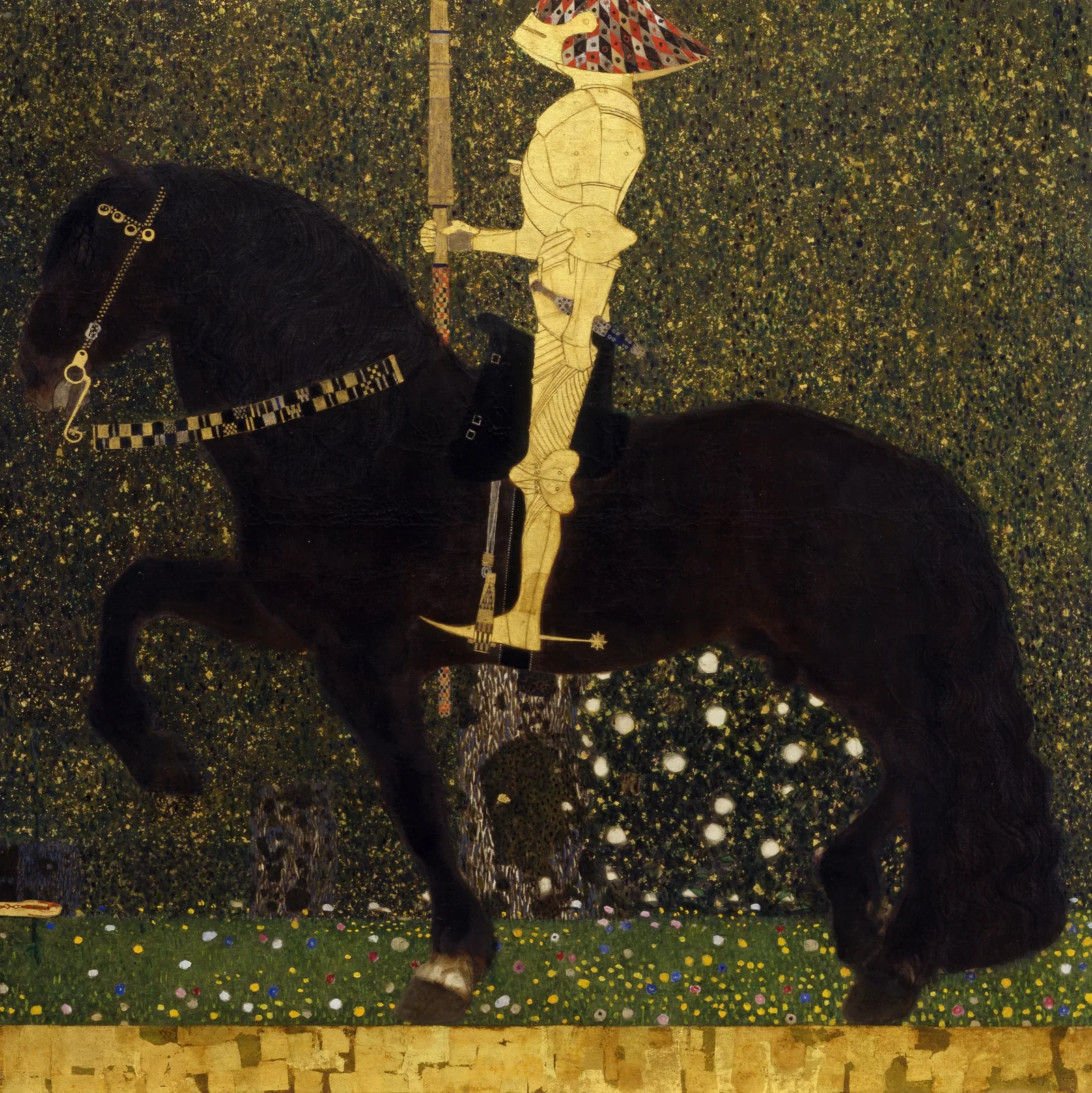 The Golden Knight by Gustav Klimt, 1903