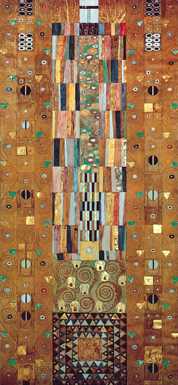 The Knight by Gustav Klimt, 1910–1911