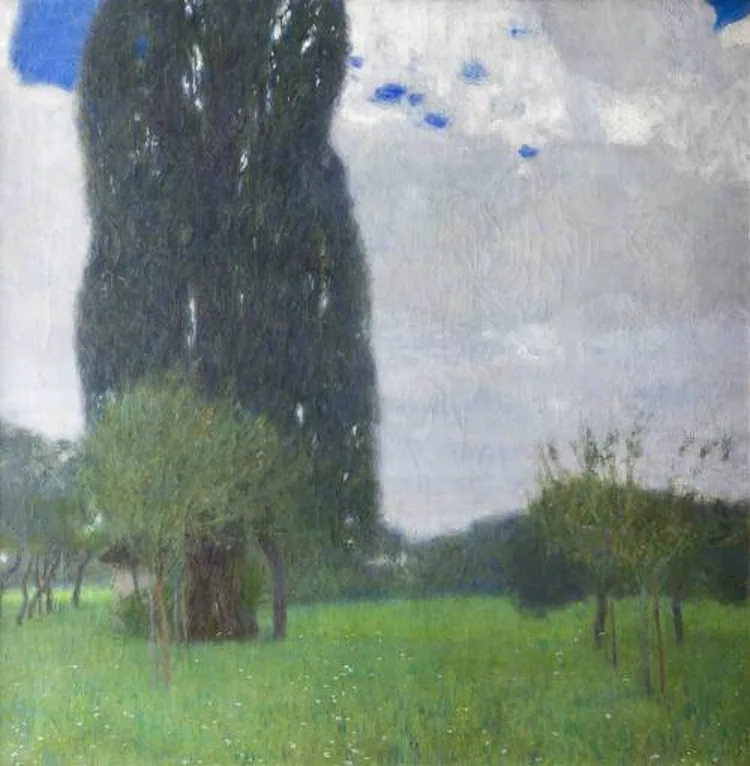 The Large Poplar I by Gustav Klimt, 1900