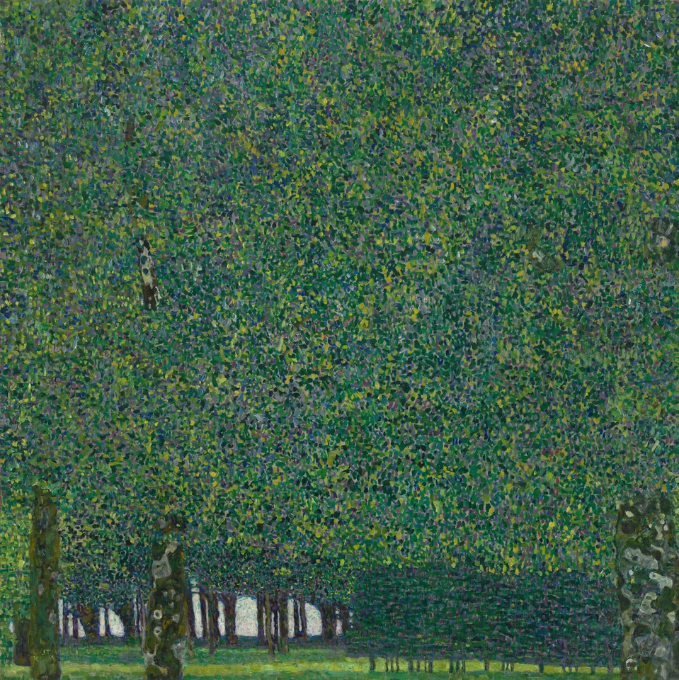 The Park by Gustav Klimt, 1909–1910