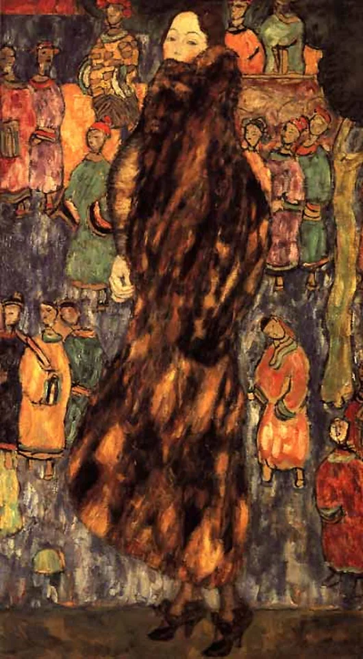 The Polecat Fur by Gustav Klimt, 1916