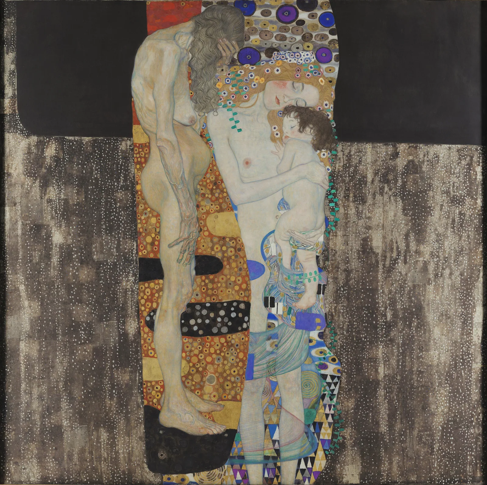 The Three Ages of Woman by Gustav Klimt, 1905