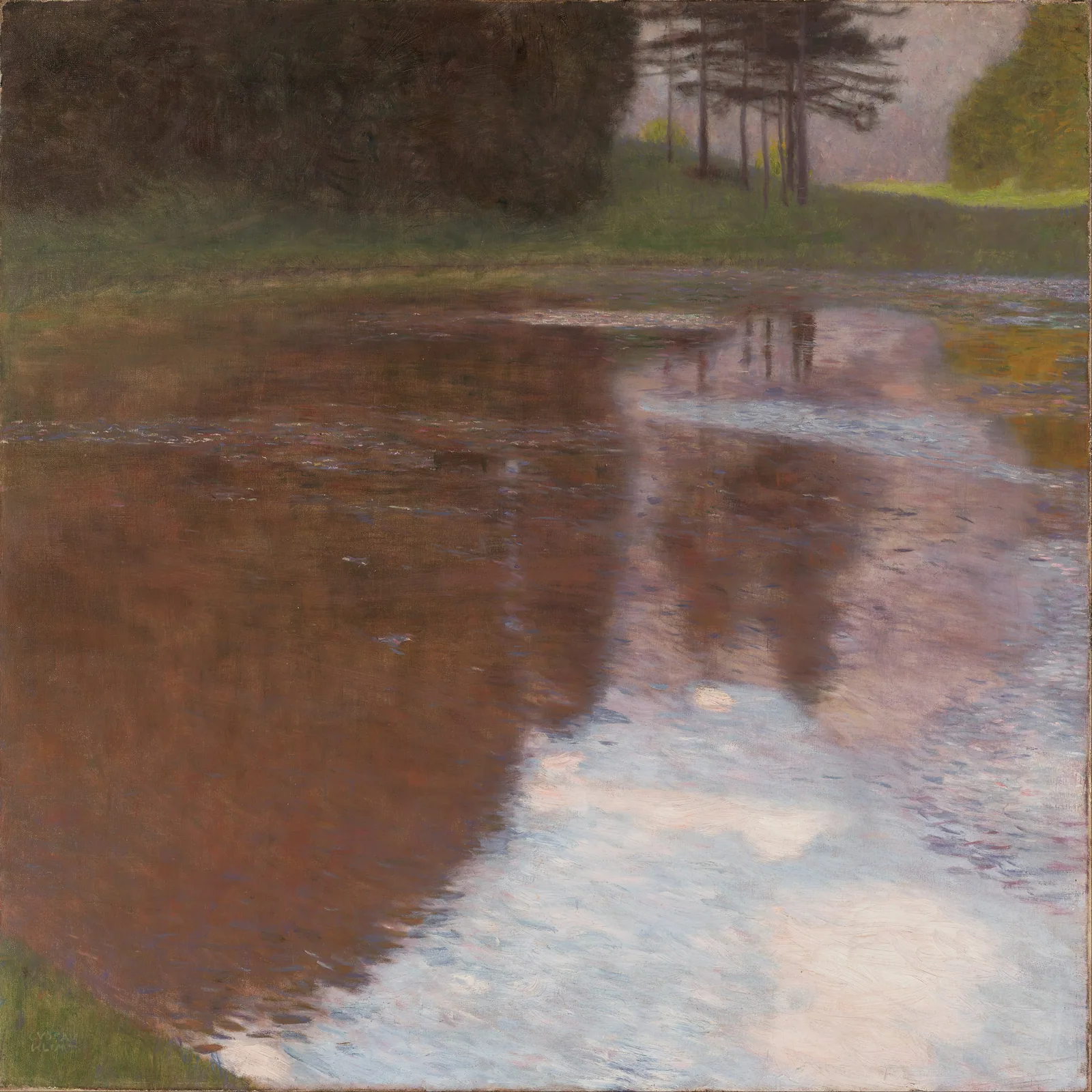 Tranquil Pond by Gustav Klimt, 1899