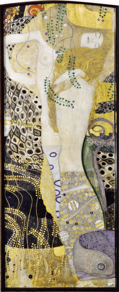 Water Serpents I by Gustav Klimt, 1904–1907
