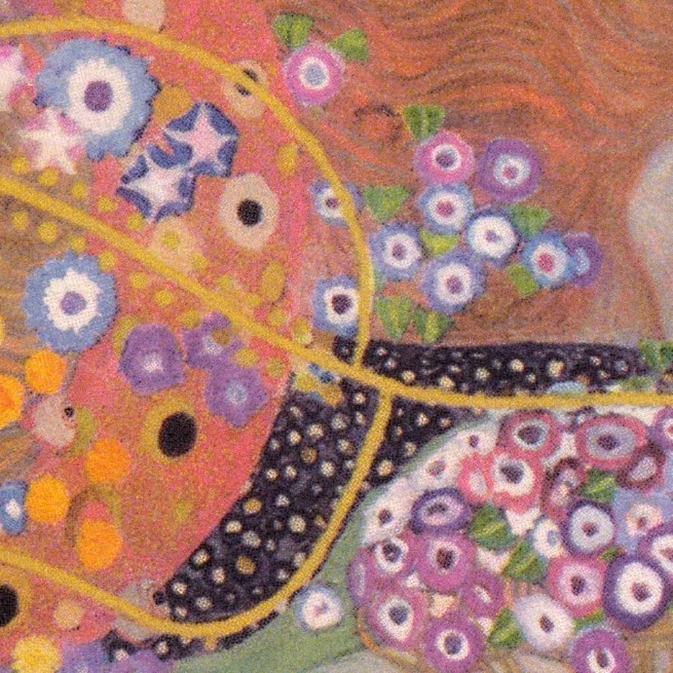 Detail 1 of Water Serpents II by Gustav Klimt, 1904–1907