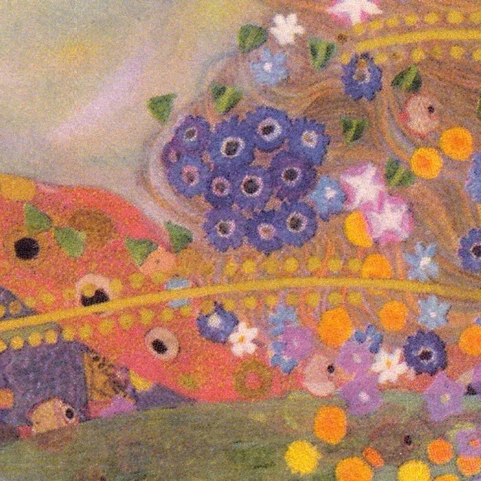 Detail 3 of Water Serpents II by Gustav Klimt, 1904–1907
